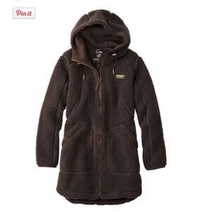 L.L. Bean Women's Mountain Pile Fleece Coat